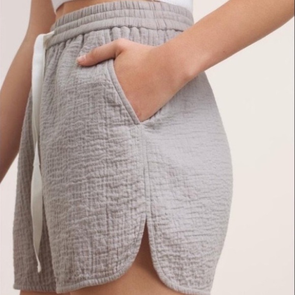 Wilfred Free Black Cotton Sail Shorts XXS - Picture 3 of 8